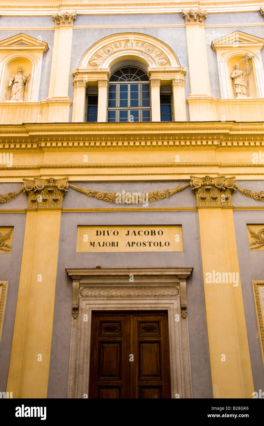 the Church of Gesu, St Jacques le Majeur, Vieux Nice, Cote d'Azur