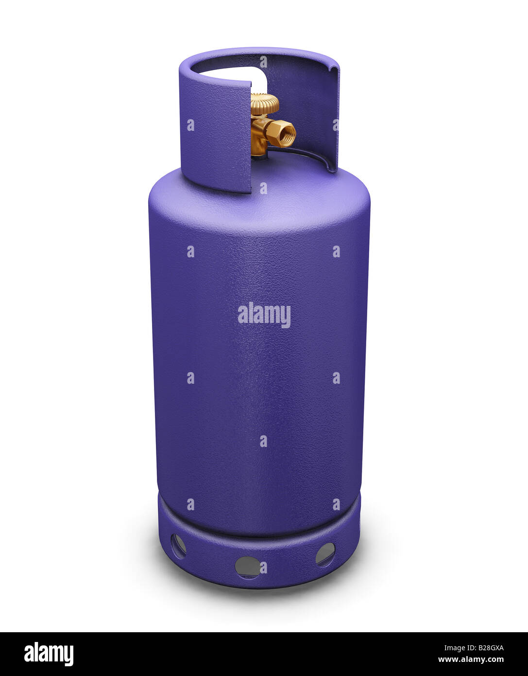 3D render of a butane gas bottle Stock Photo Alamy