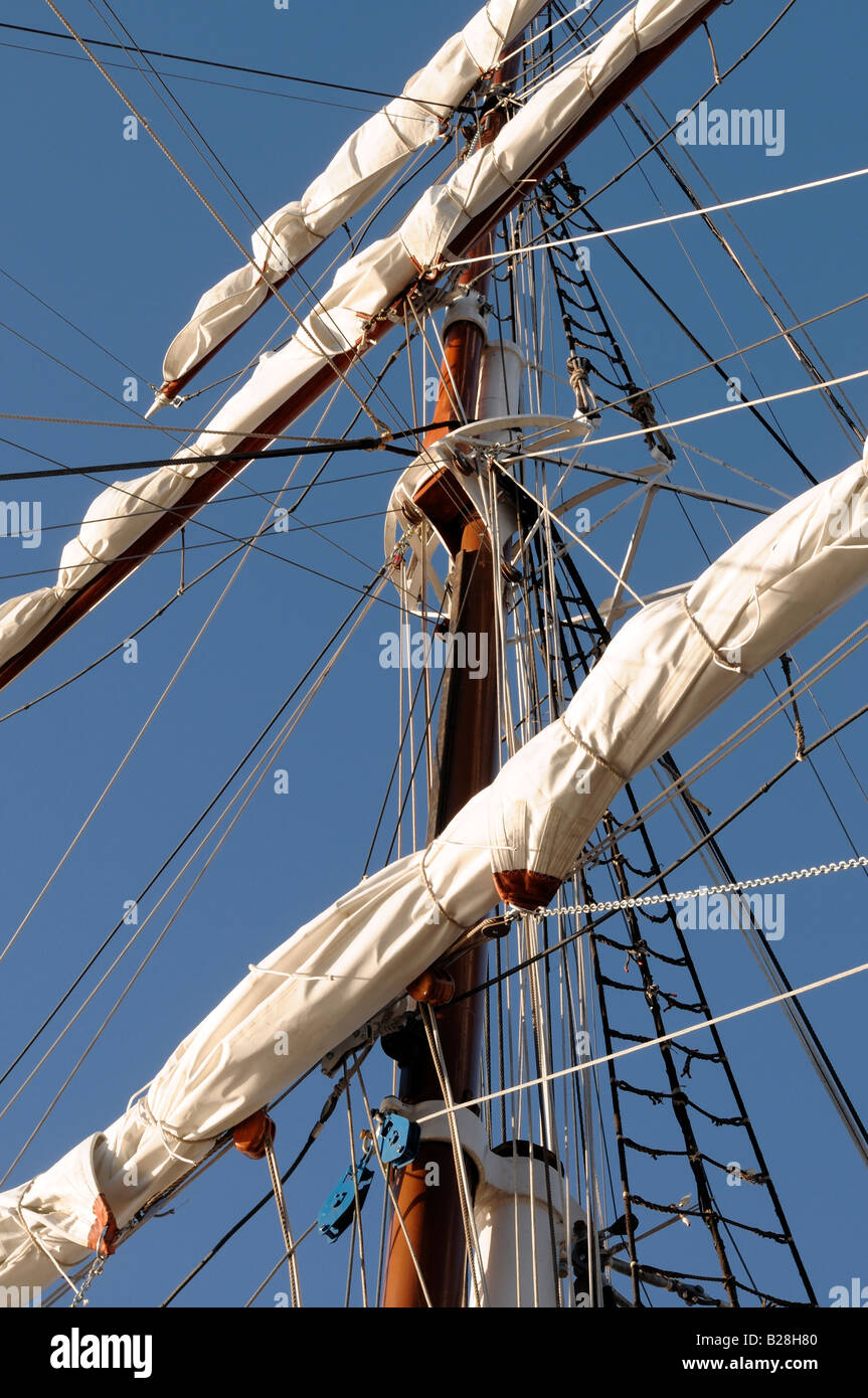 Tall ships Albert Dock Liverpool 2008 Stock Photo