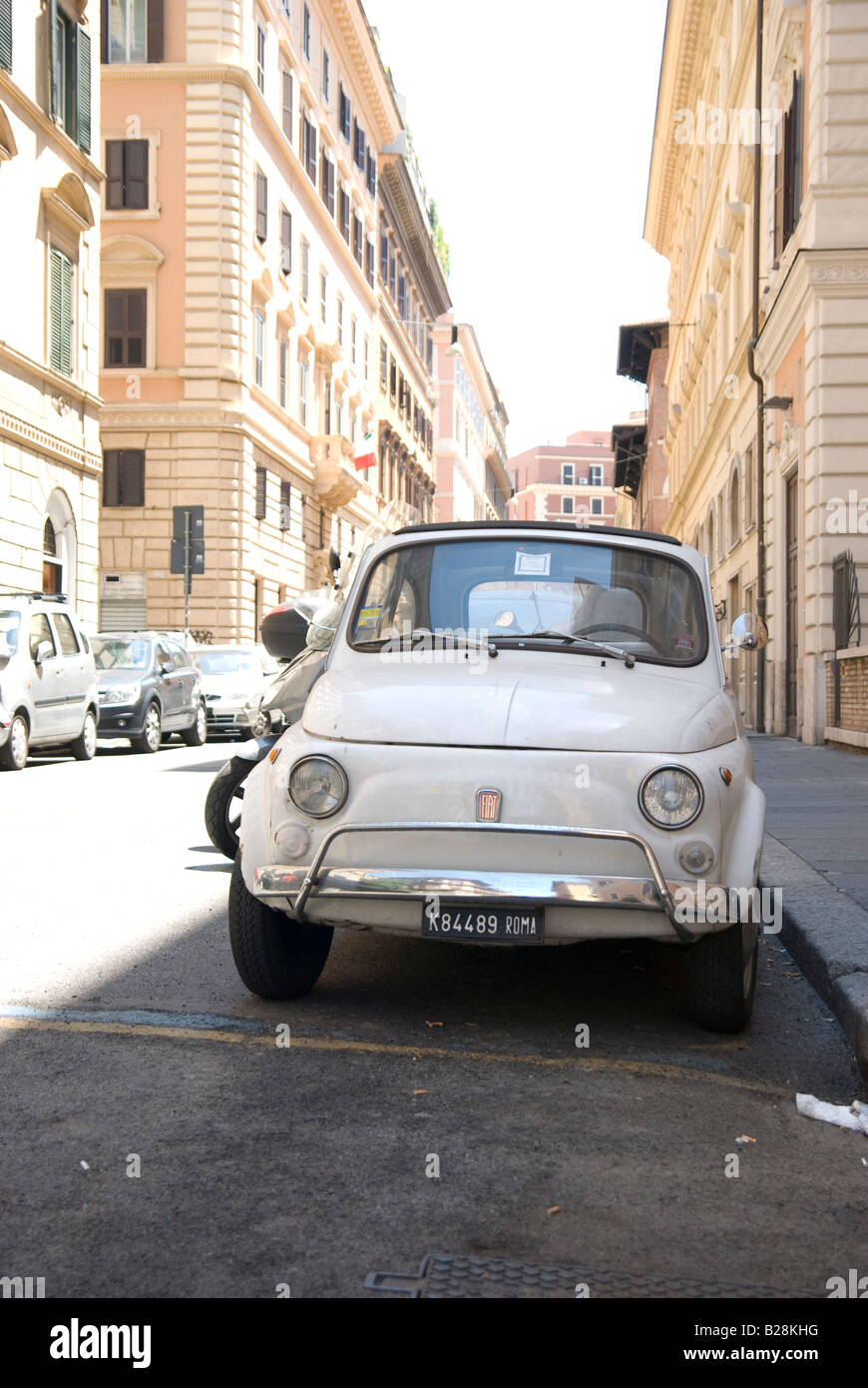 Fiat Cinquecento Stock Photo