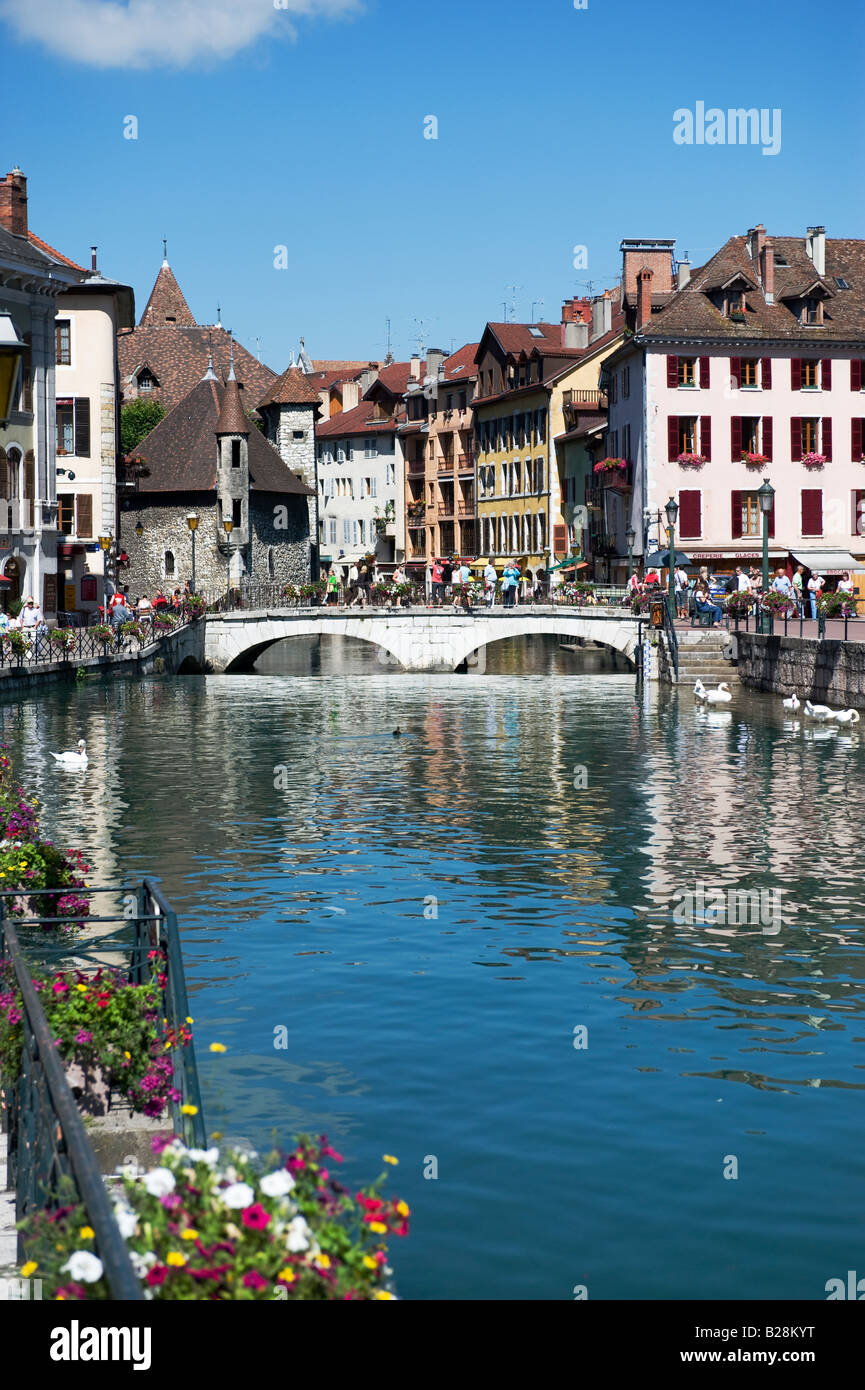 medieval annecy haute savoie french alps Stock Photo - Alamy