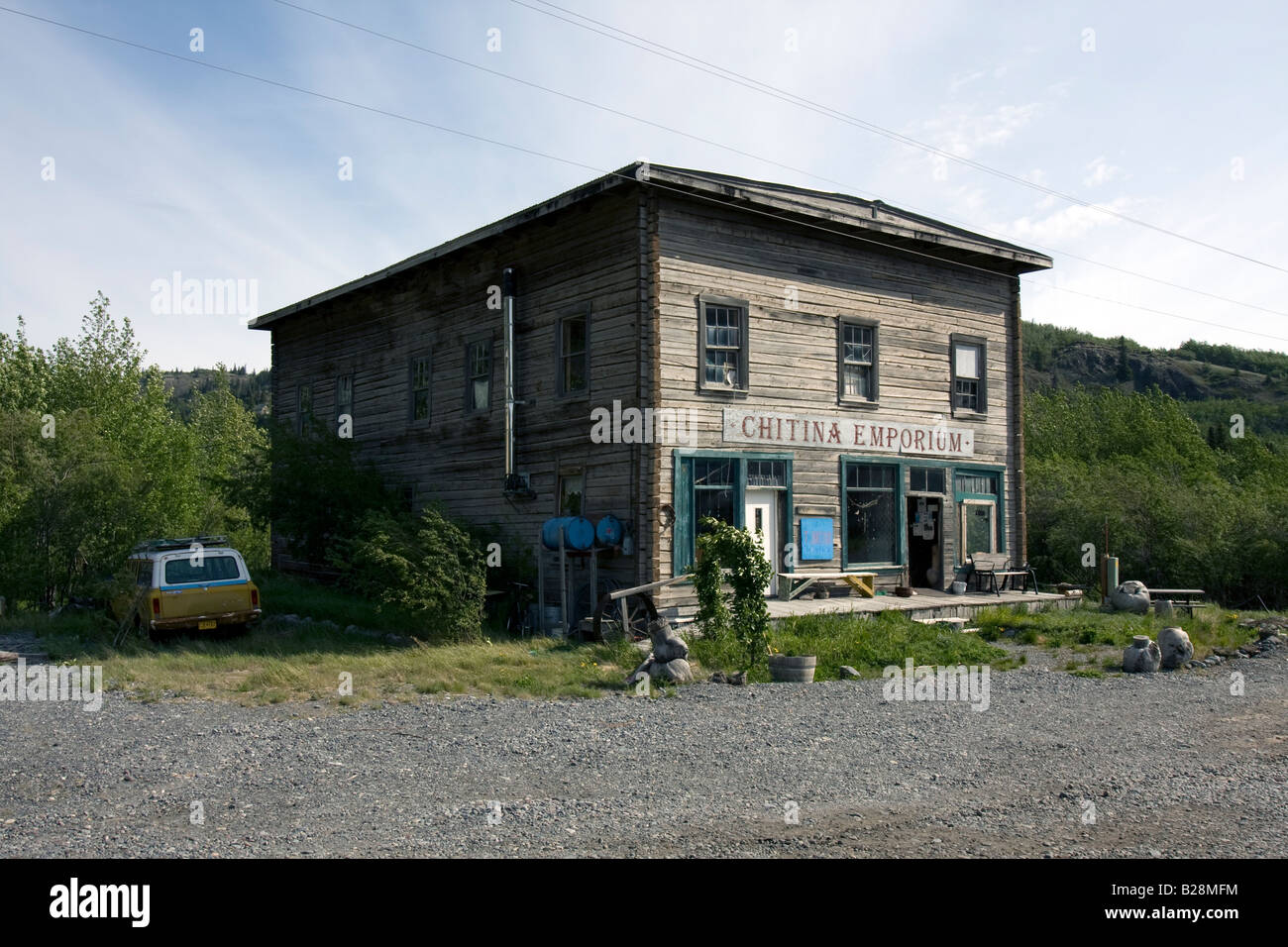 Chitina, Wrangel / St Alias, Alaska, United States Stock Photo