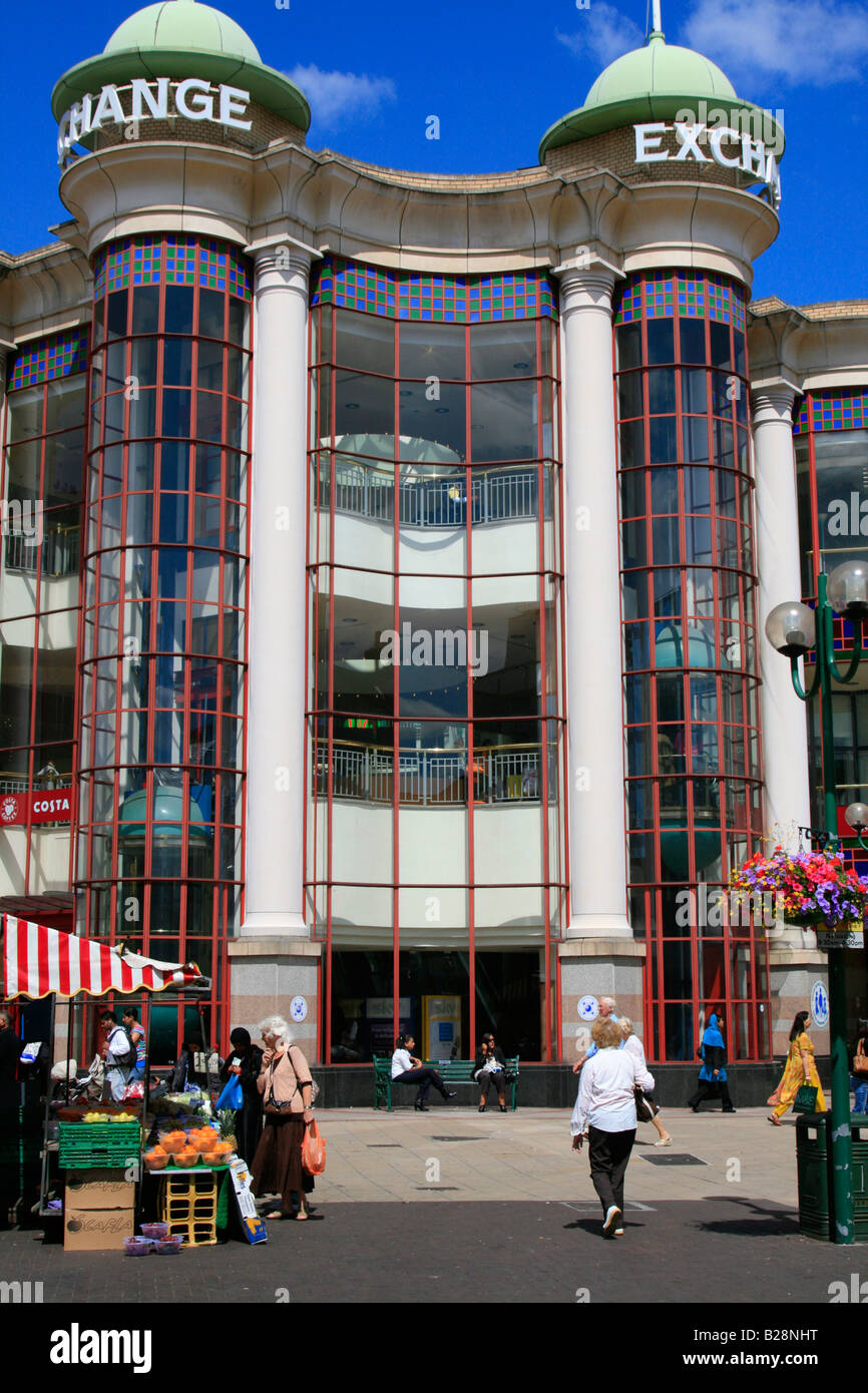 exchange shopping mall entrance ilford essex east london england uk gb  Stock Photo - Alamy