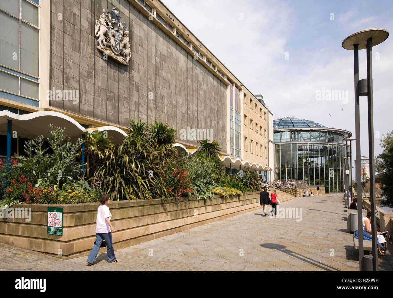 UK Tyne and Wear Sunderland Mowbray Park Gardens City Museum and Winter
