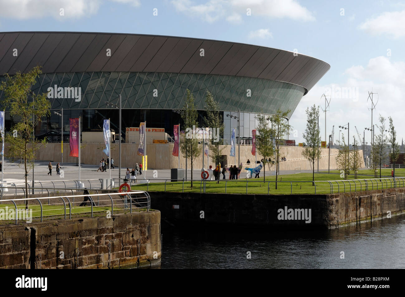Echo Arena Albert Dock Liverpool England UK Stock Photo
