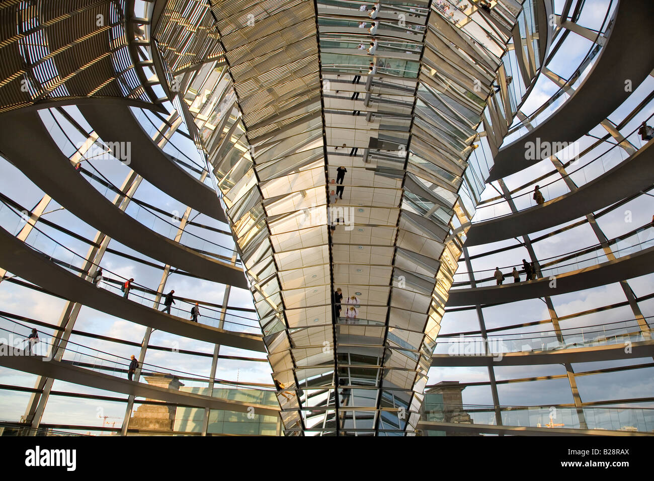 The Reichstag building in Berlin Stock Photo