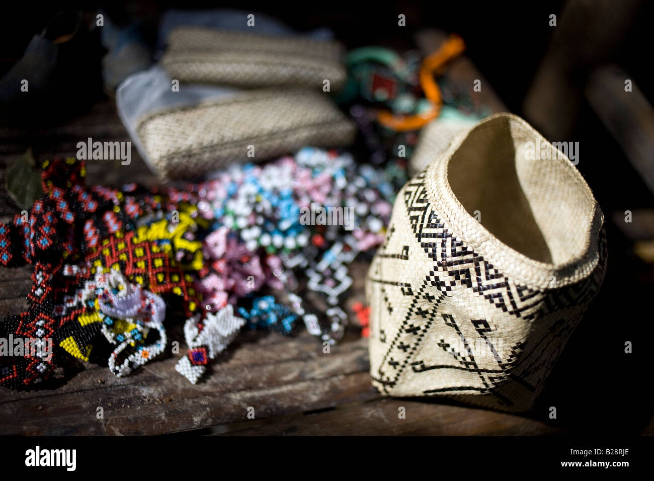 Mangyan crafts created in the Panaytayan community near Mansalay