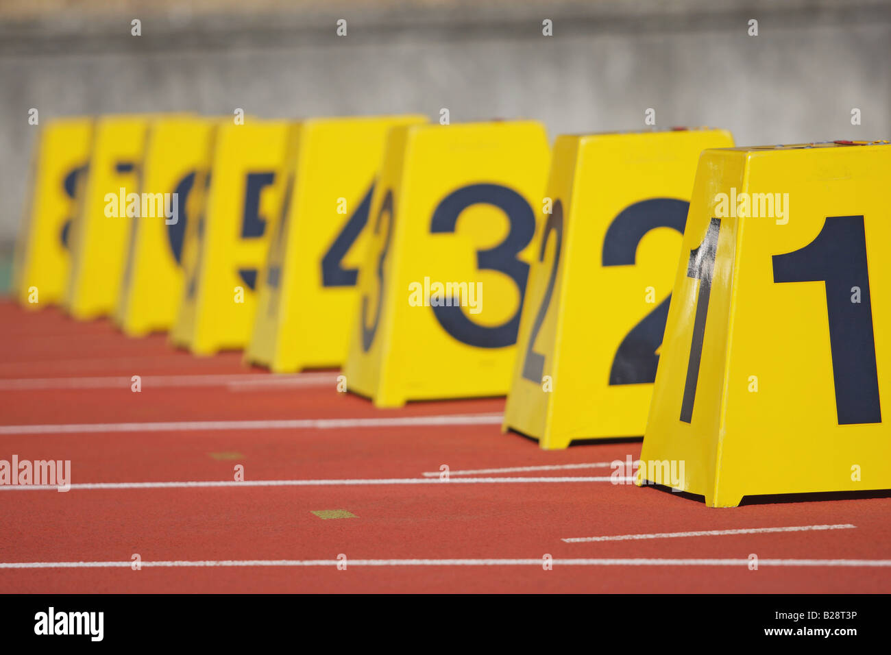 Number markers hi-res stock photography and images - Alamy