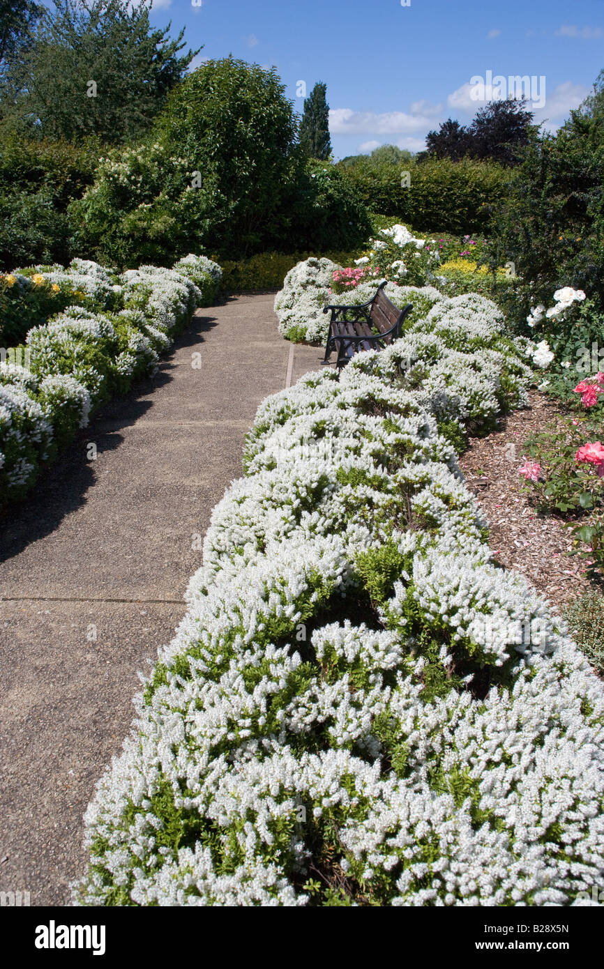 Abbey Gardens Waltham Abbey Essex Stock Photo