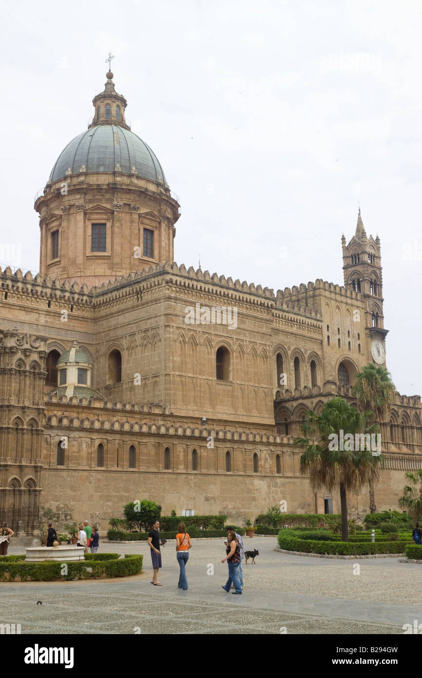 Cathedral Palermo Sicily Date 28 05 2008 Ref ZB693 114318 0004 COMPULSORY CREDIT World Pictures Photoshot Stock Photo
