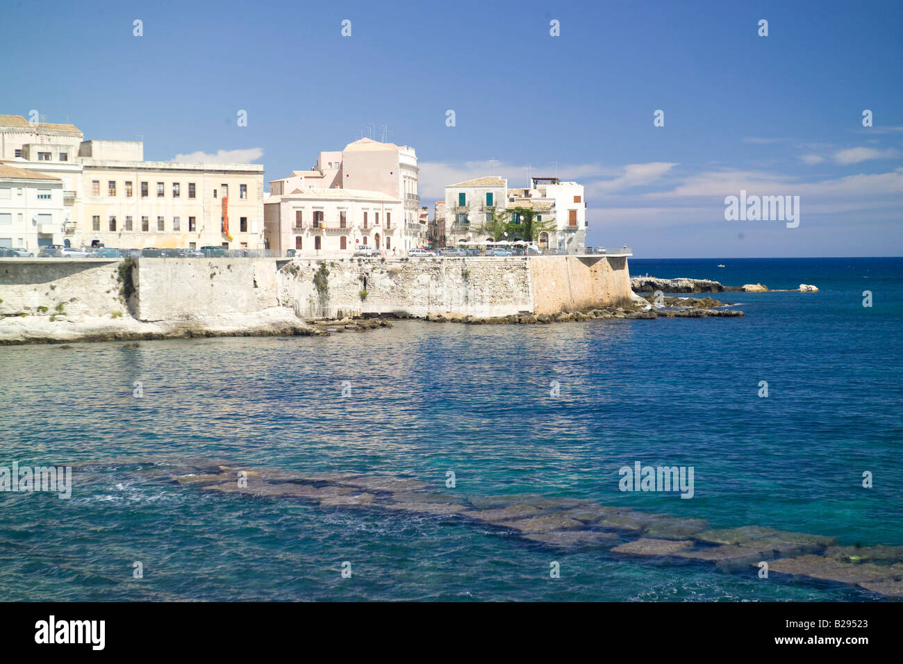 Seafront Syracusa Sicily Date 28 05 2008 Ref ZB693 114320 0049 COMPULSORY CREDIT World Pictures Photoshot Stock Photo