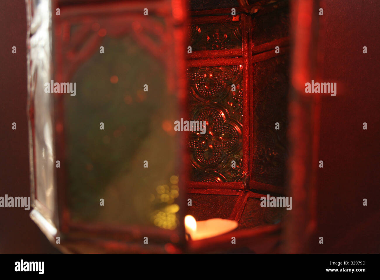 Lantern with coloured glass hi-res stock photography and images - Alamy