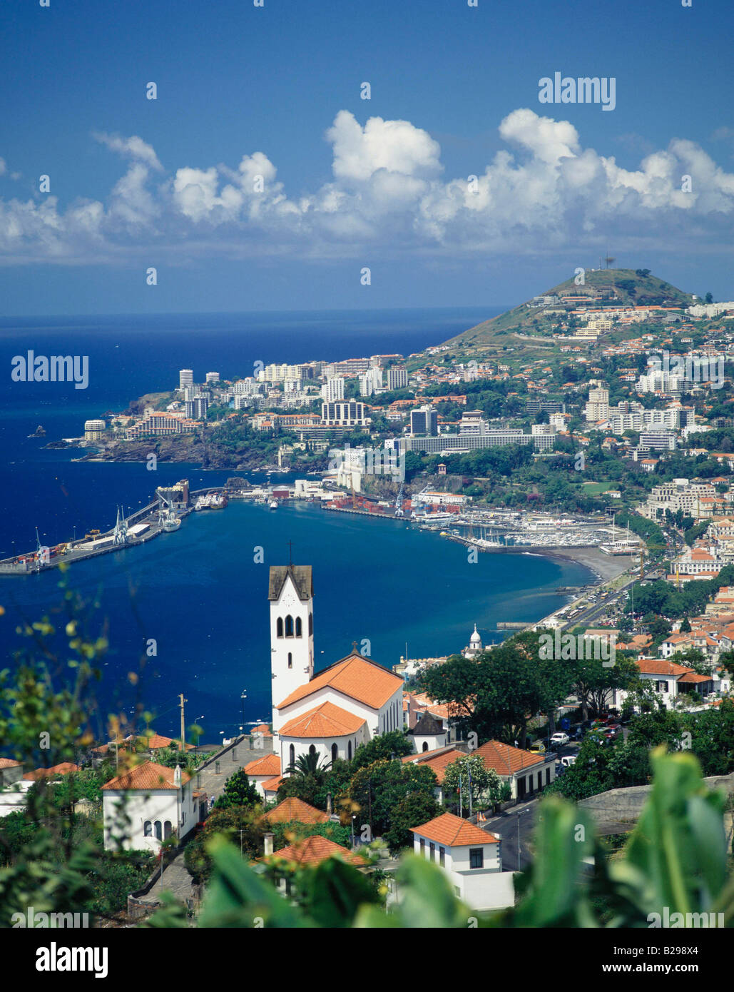 MADEIRA General view over Funchal Date 10 06 2008 Ref ZB548 114943 0002 COMPULSORY CREDIT World Pictures Photoshot Stock Photo
