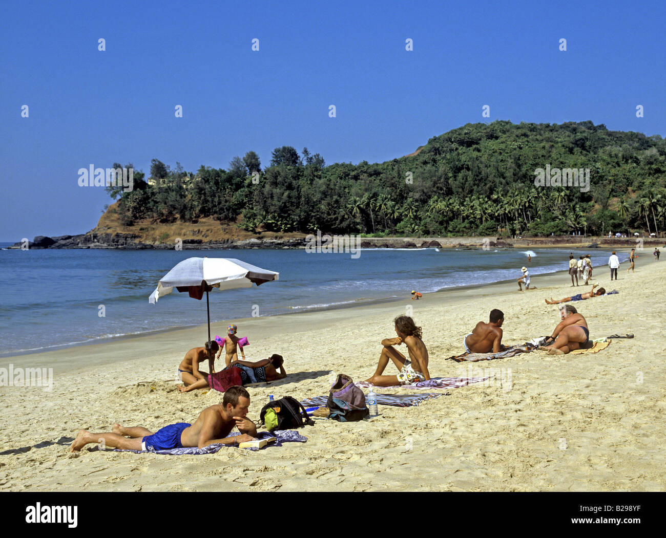 Baga Beach Goa State India Date 15 06 2008 Ref Zb548 115573