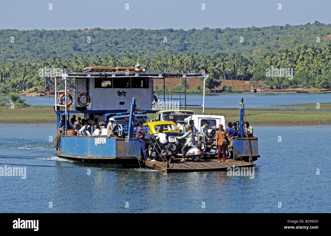 Ferry R Chapora Goa State India Date 15 06 2008 Ref ZB548 115573 0088 COMPULSORY CREDIT World Pictures Photoshot Stock Photo