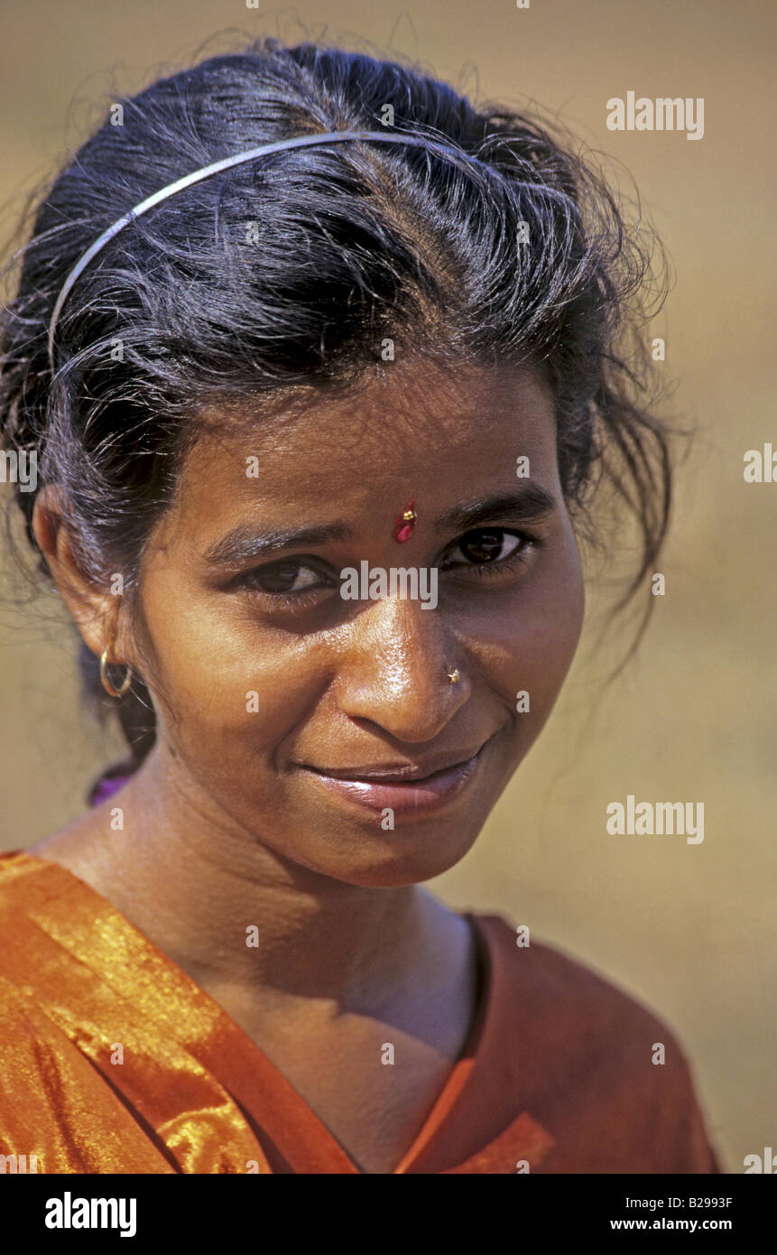 Local Girl Goa State India Date 15 06 2008 Ref ZB548 115573 0108 COMPULSORY CREDIT World Pictures Photoshot Stock Photo