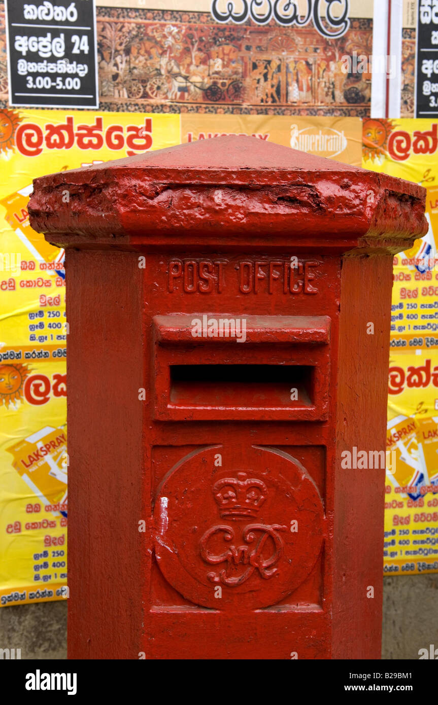 Sri lanka post box hires stock photography and images Alamy