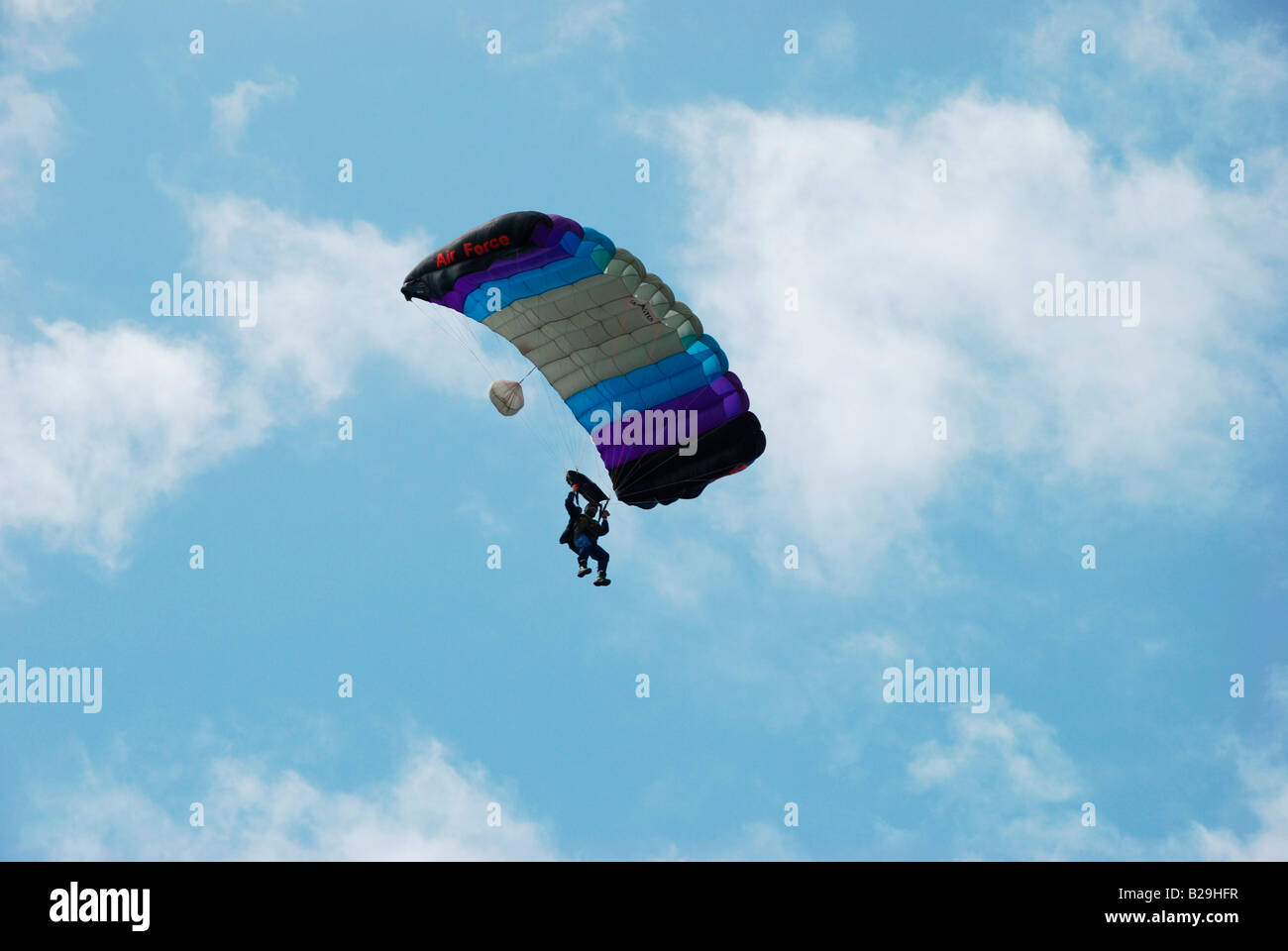 Paratrooper of indian air force Stock Photo