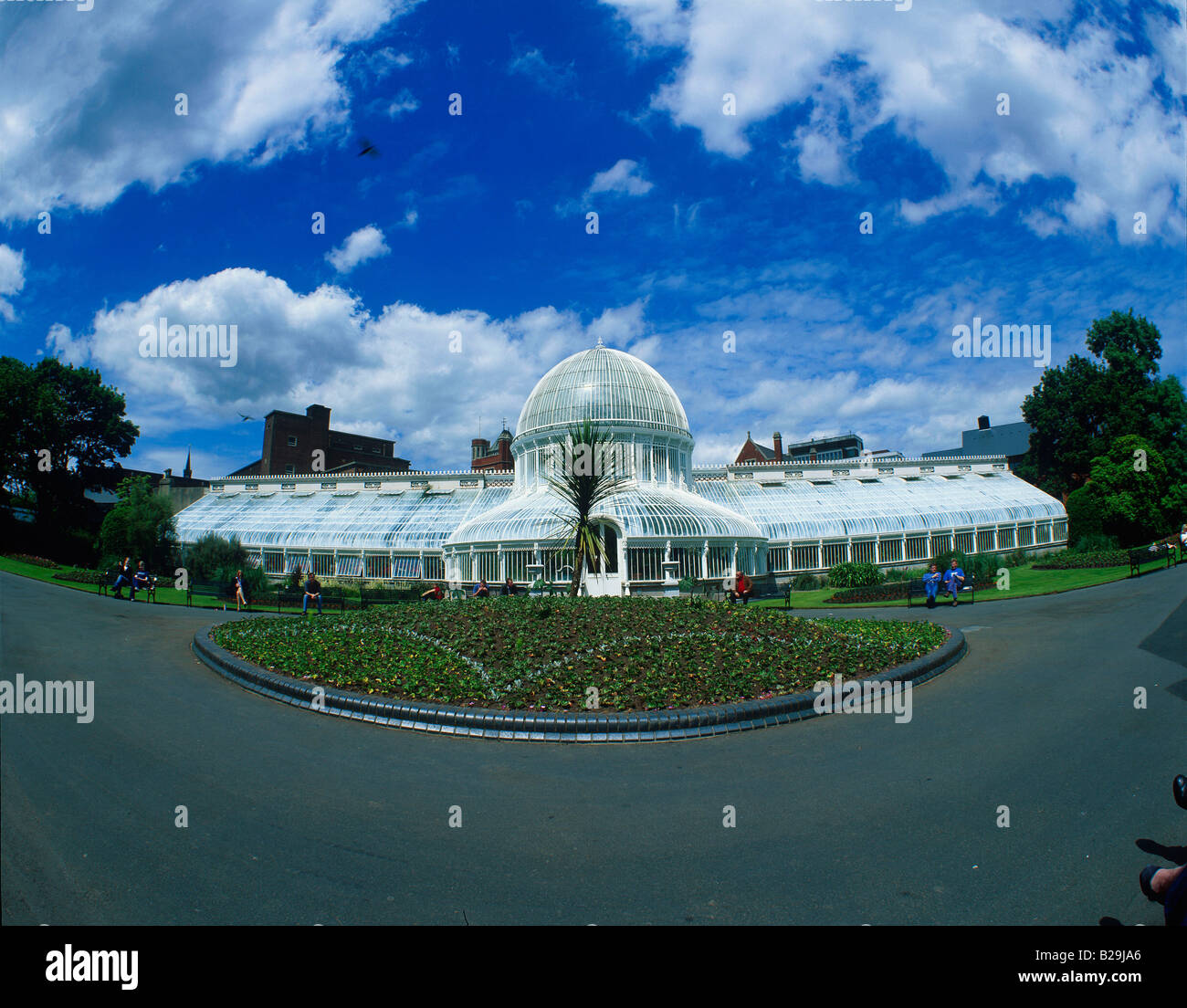Green house / Belfast Stock Photo Alamy