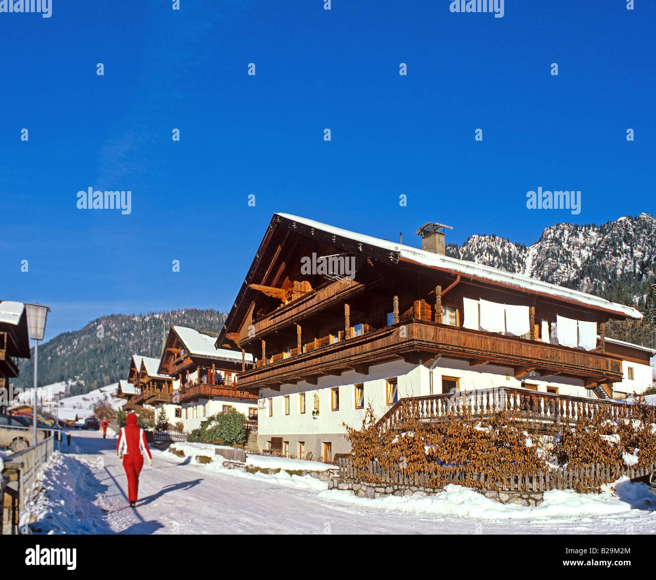 Alpbach Tirol Austria Ref WP STRANGE 3567 COMPULSORY CREDIT World Pictures Photoshot Stock Photo