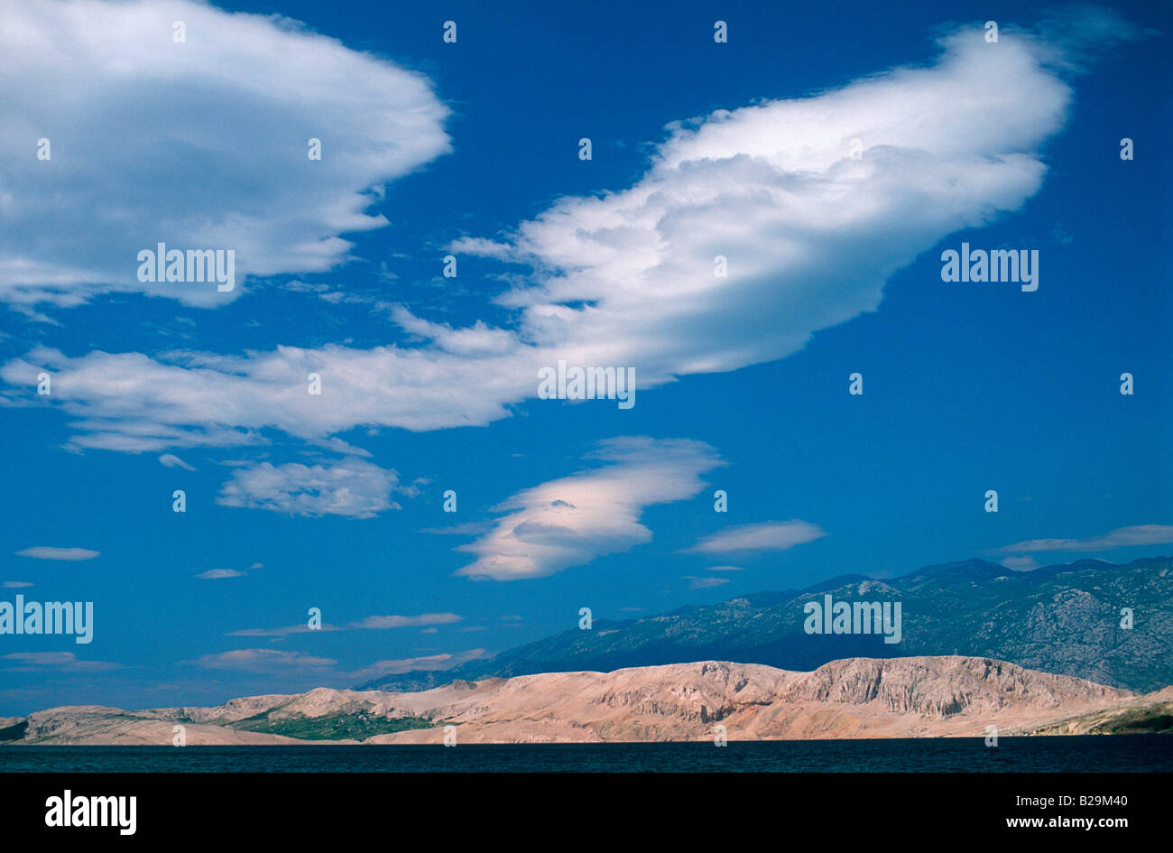 Island of Pag Stock Photo