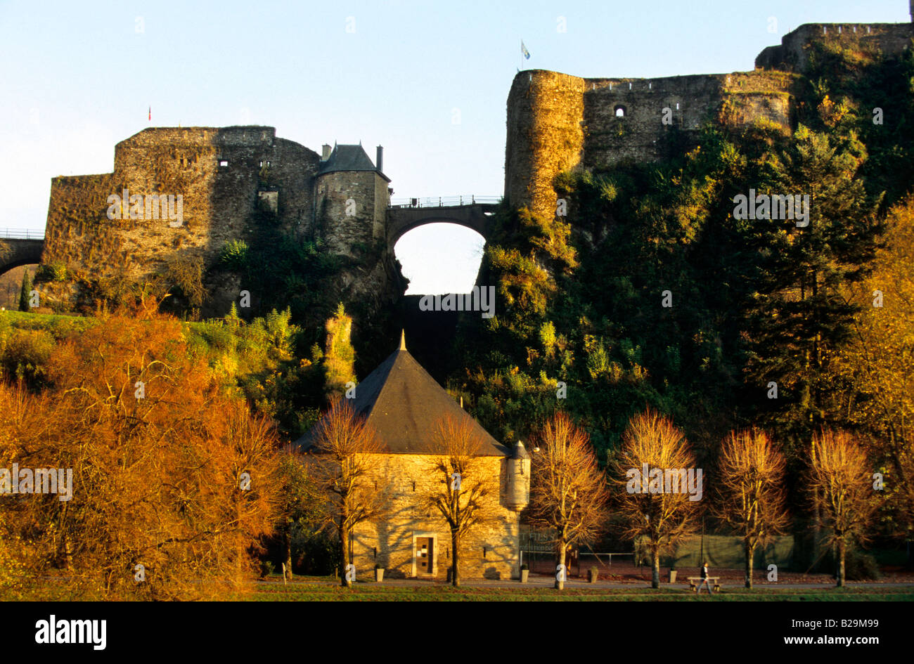 Castle / Bouillon Stock Photo Alamy