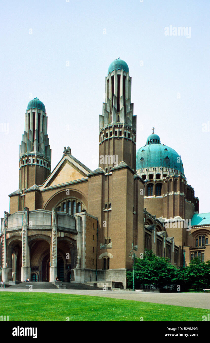 Basilica of Koekelberg / Brussels Stock Photo Alamy