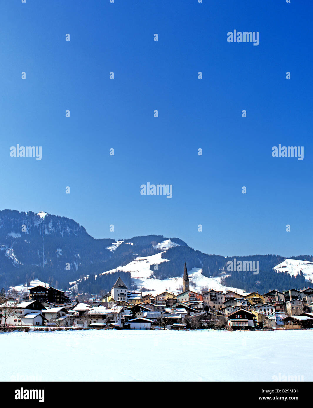 Kitzbuhel Tirol Austria Ref WP STRANGE 3621 COMPULSORY CREDIT World Pictures Photoshot Stock Photo