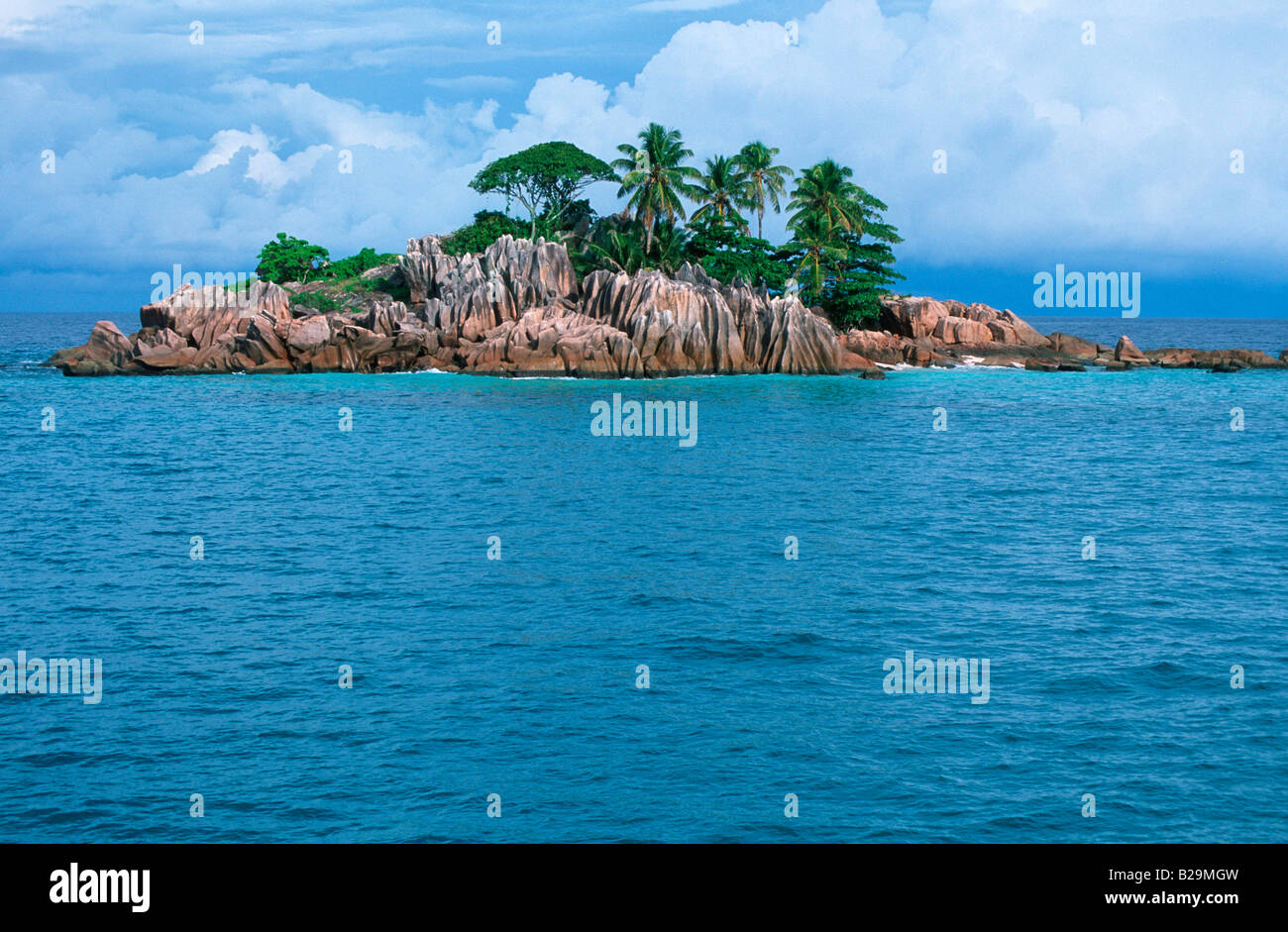 St Pierre Island / Seychelles Stock Photo