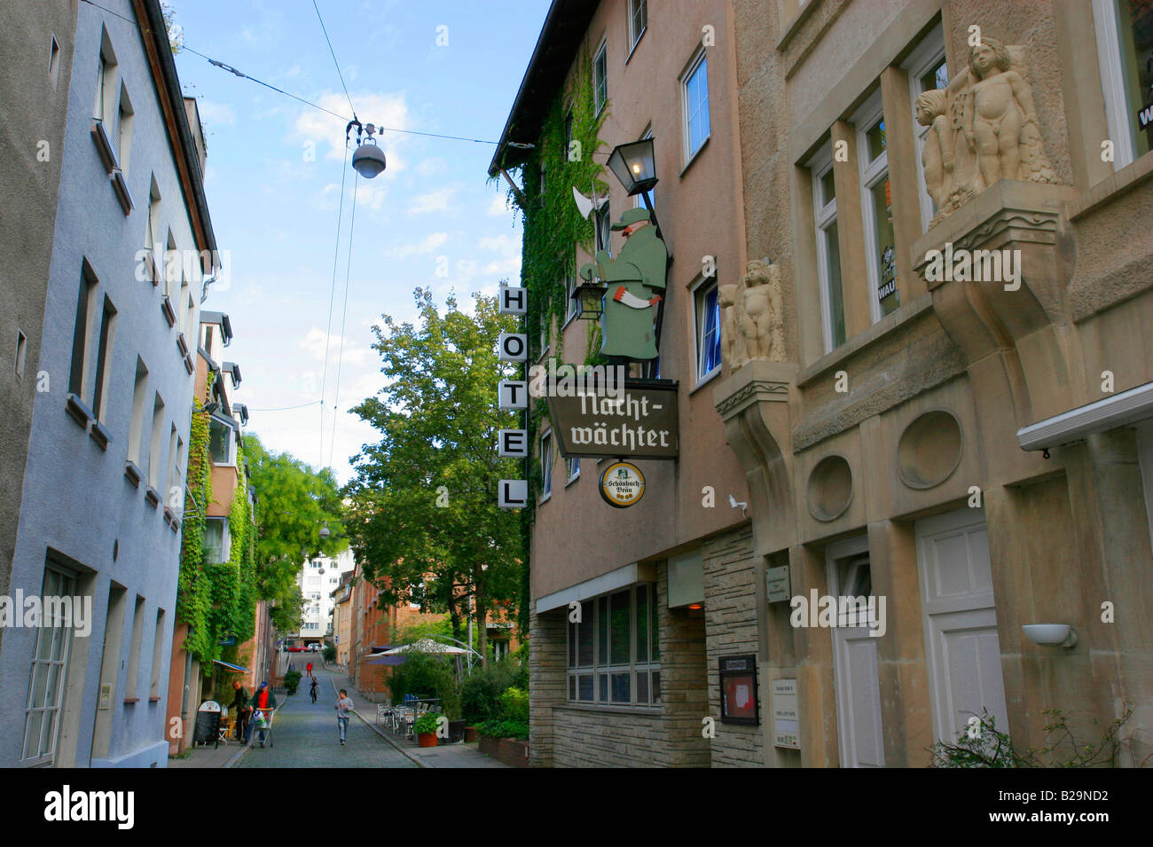 Bohnenviertel / Stuttgart Stock Photo - Alamy