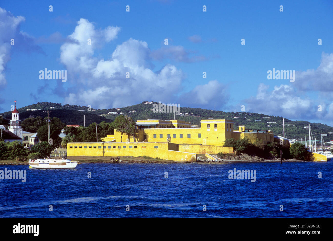 Fort Christiansvaern Christiansted St Croix US Virgin Islands Caribbean