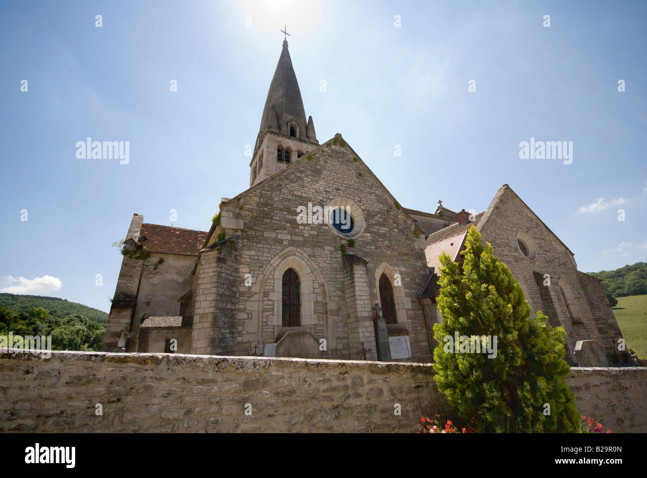 Bligny sur Ouche Stock Photo