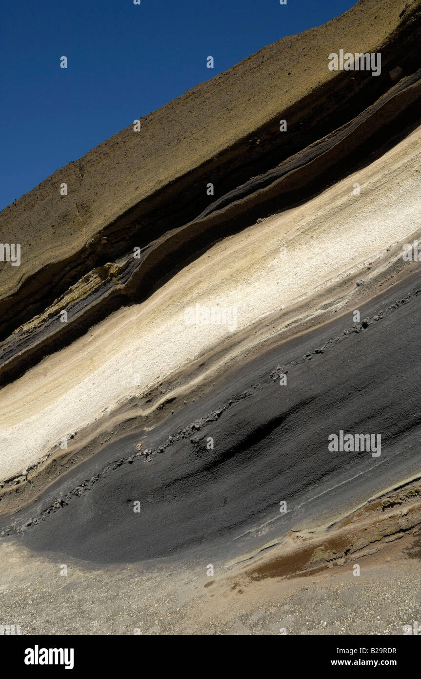 Rock layers Stock Photo