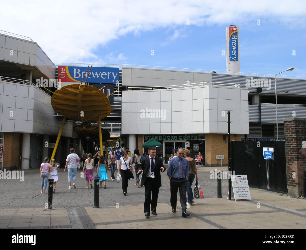 Brewery Shopping Centre Romford High Resolution Stock Photography and