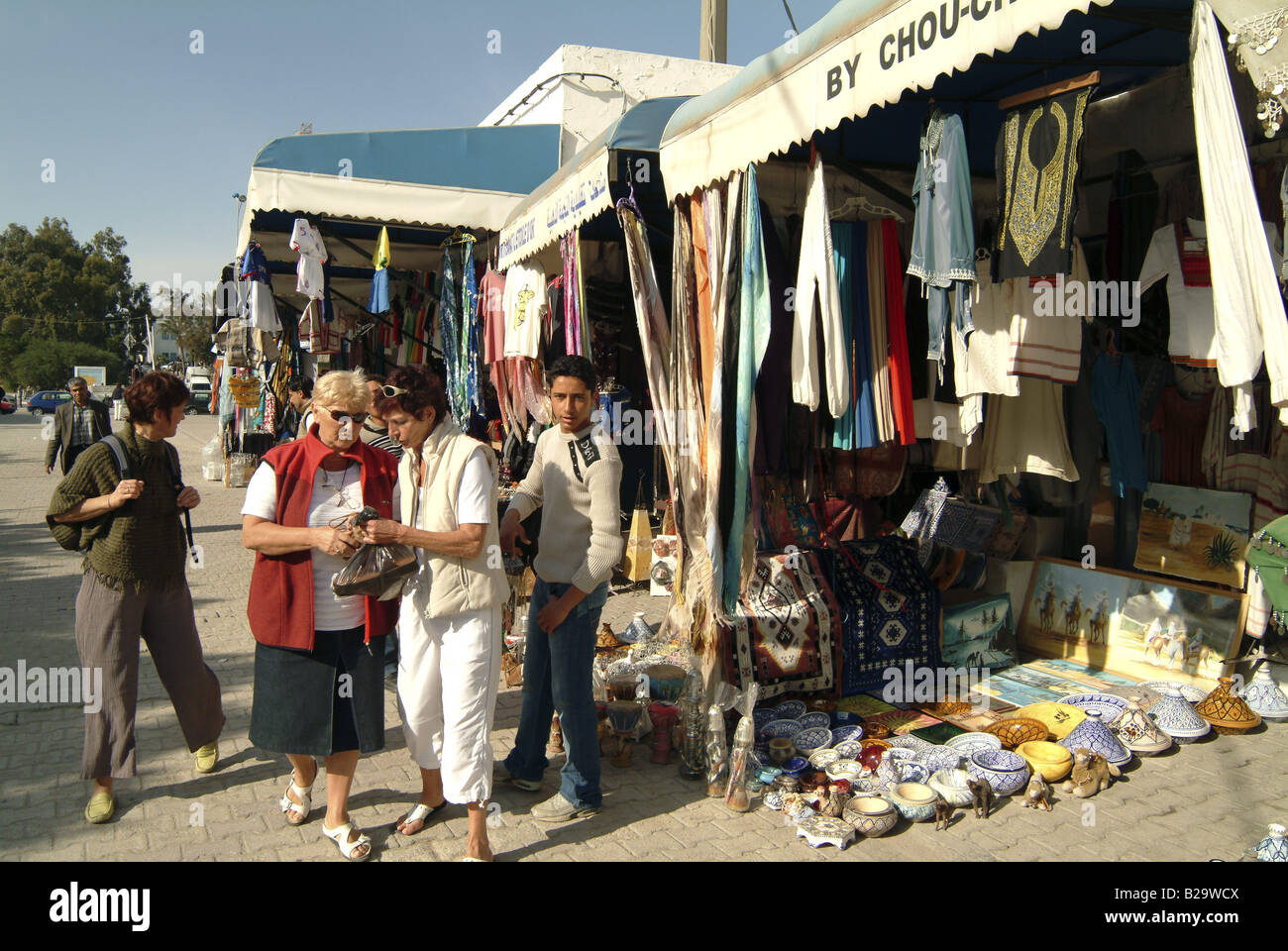 Houmt Souk Djerba Tunisia Ref WP SAV 1372 COMPULSORY CREDIT World Pictures Photoshot Stock Photo