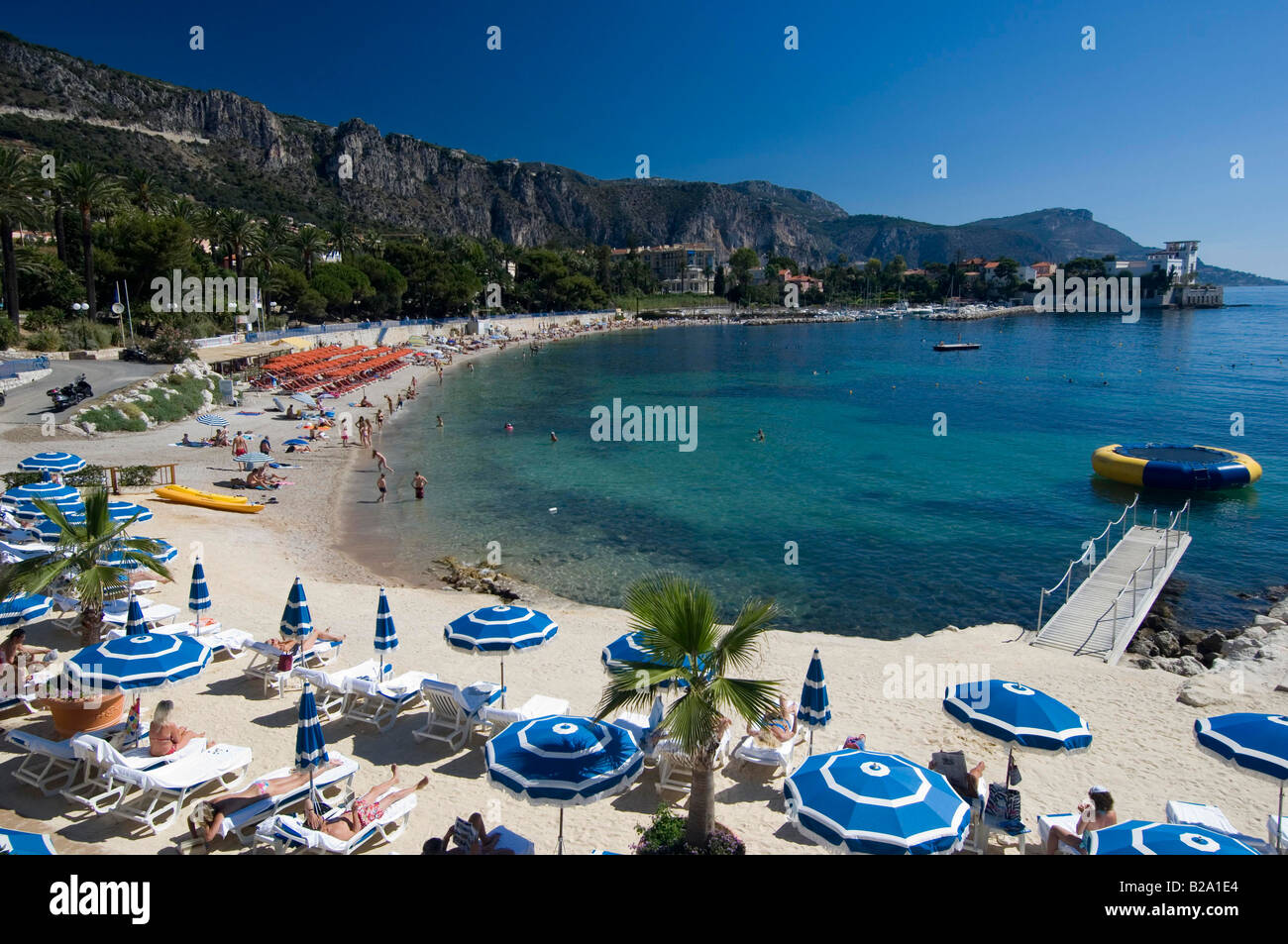 Beaulieu sur Mer South of France Stock Photo Alamy