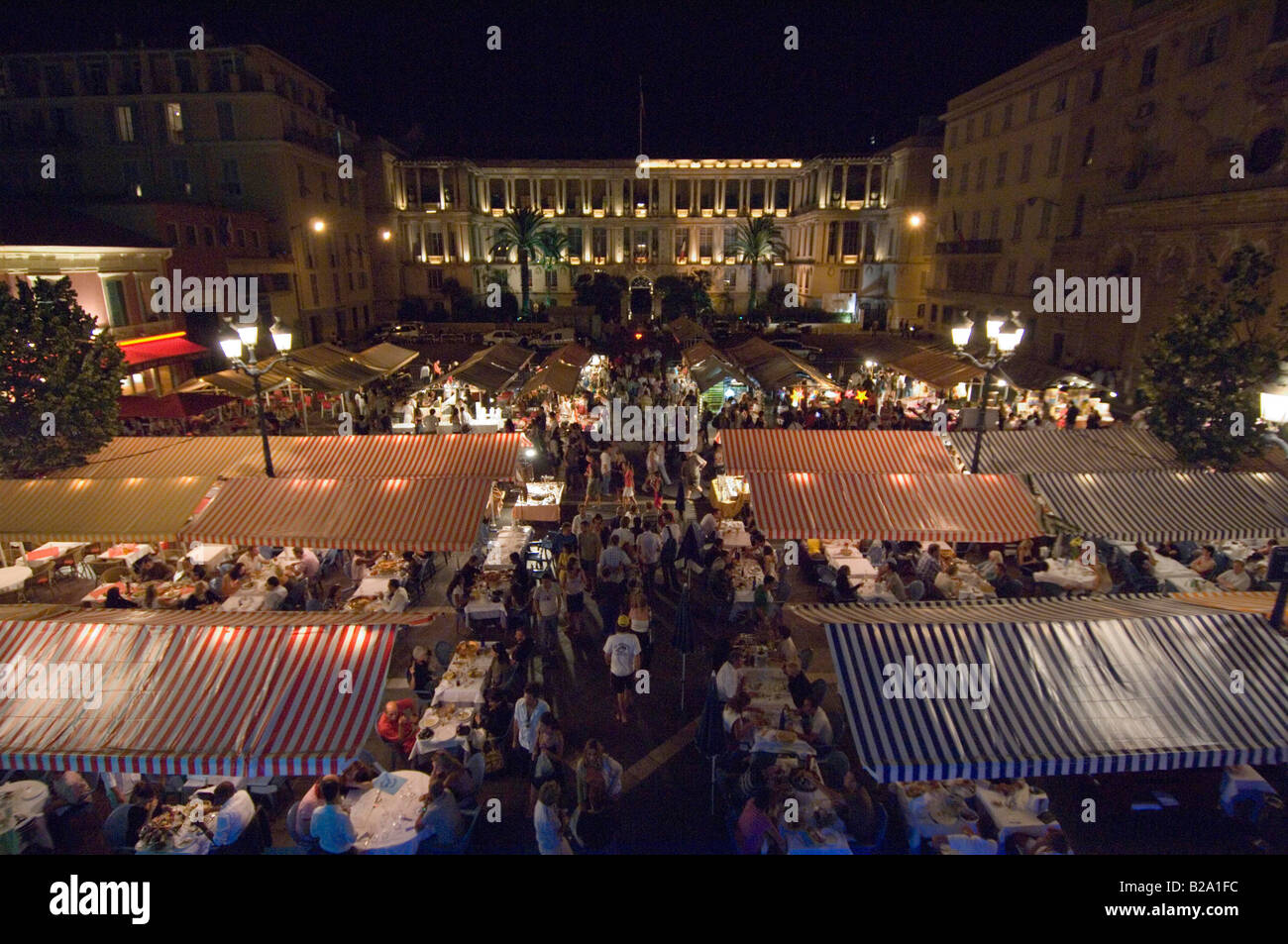 Cours Saleya old town Nice, France Stock Photo Alamy