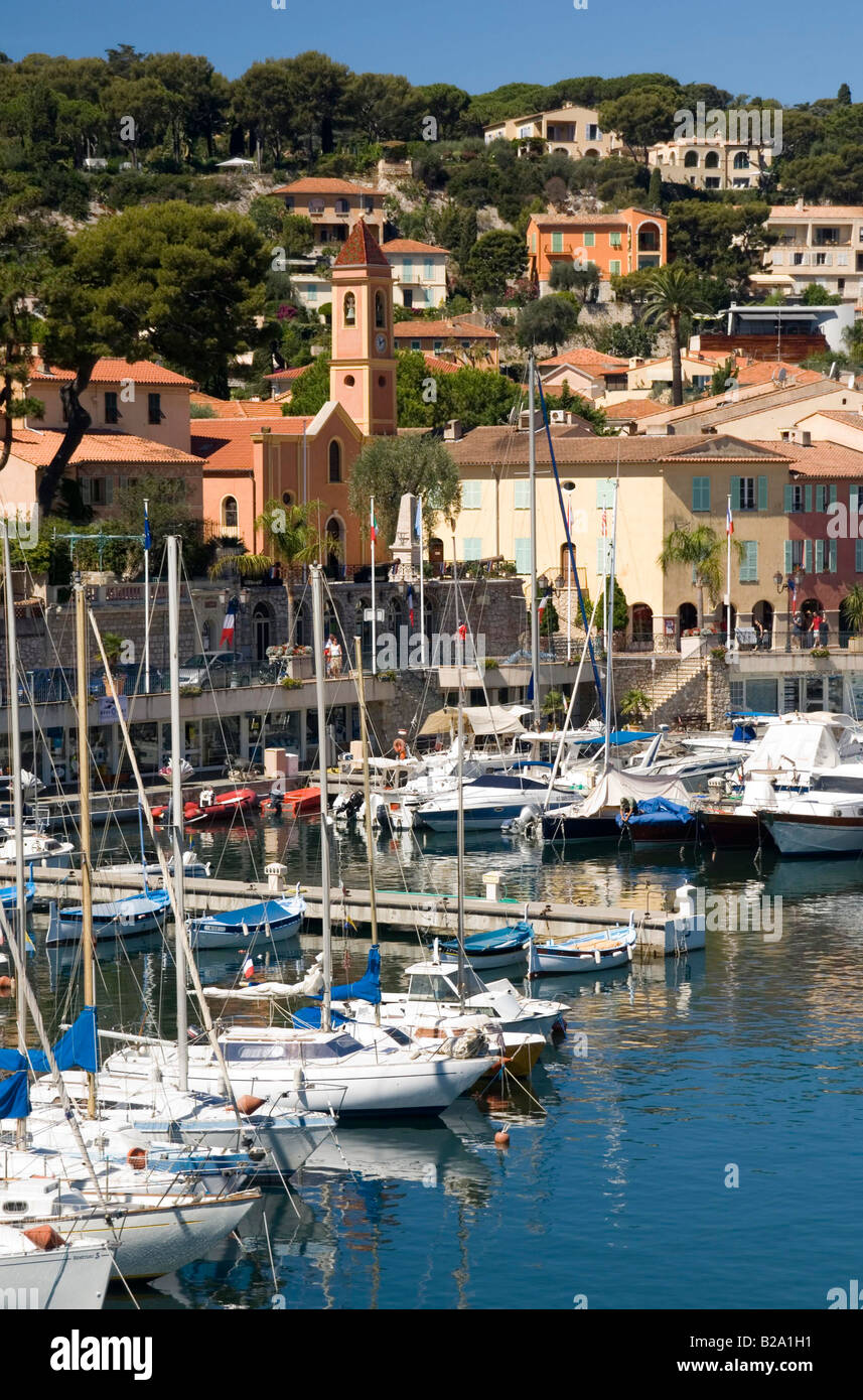 St Jean Cap Ferrat the harbour South of France Stock Photo - Alamy