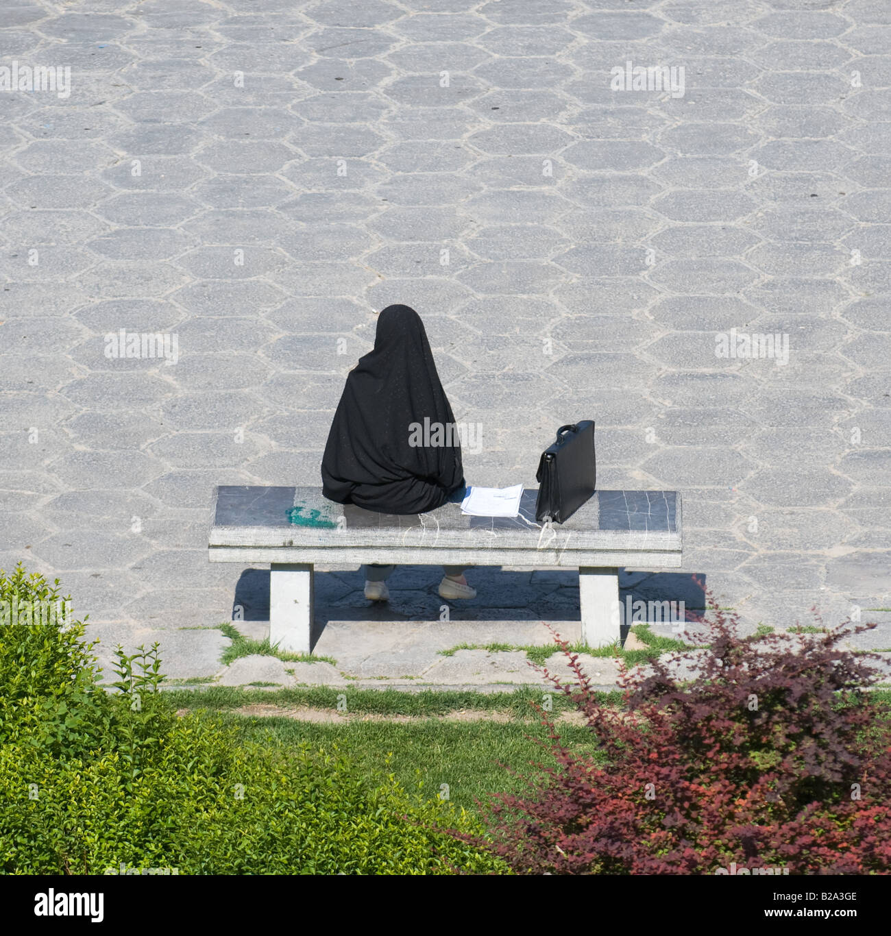 iranian business woman Stock Photo
