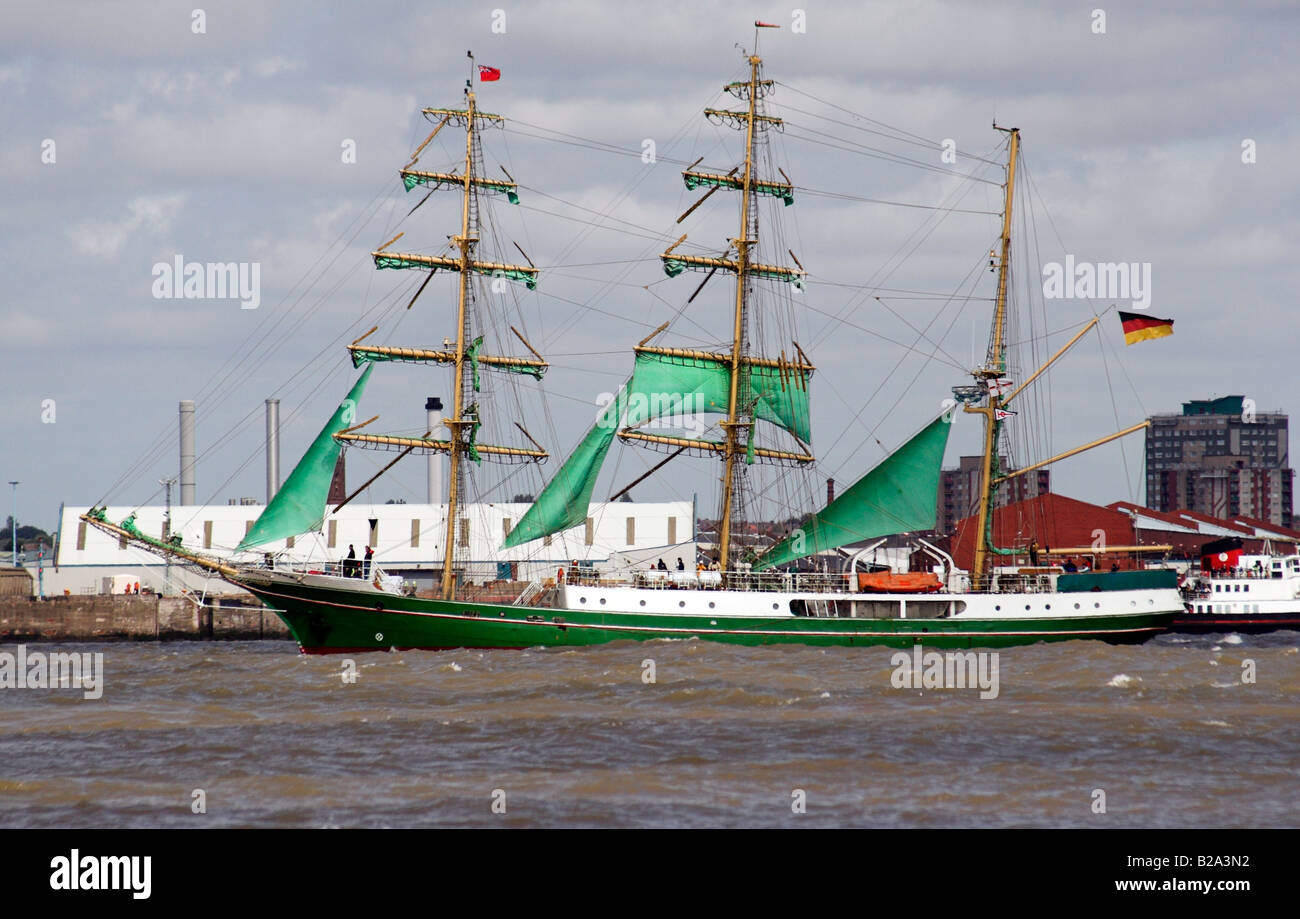 Tall Ships Race 2008, Liverpool, UK Stock Photo