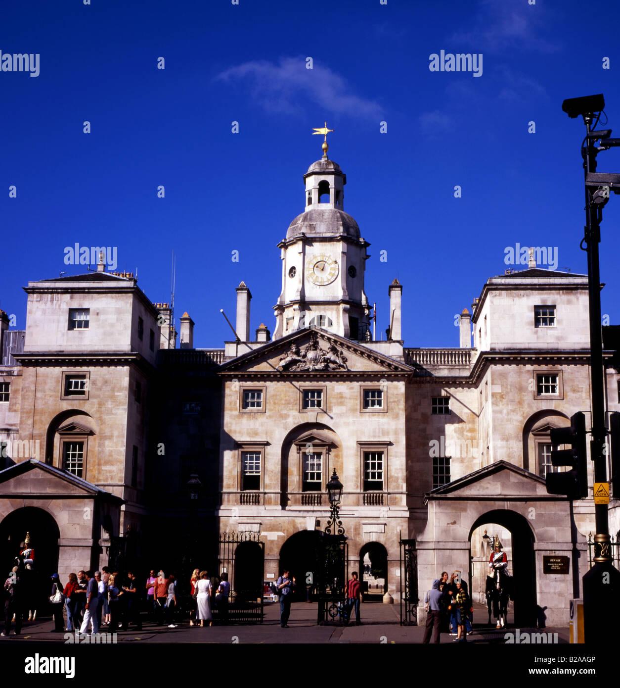 The entrance to Horse Guards Parade, Whitehall, London Stock Photo