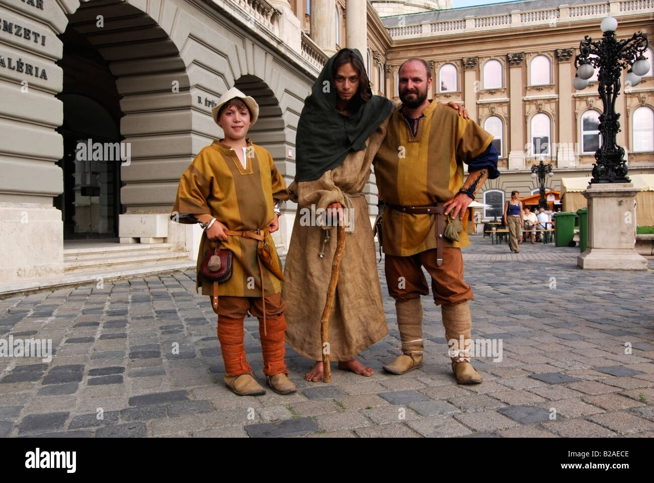 Medieval shop beggar costume