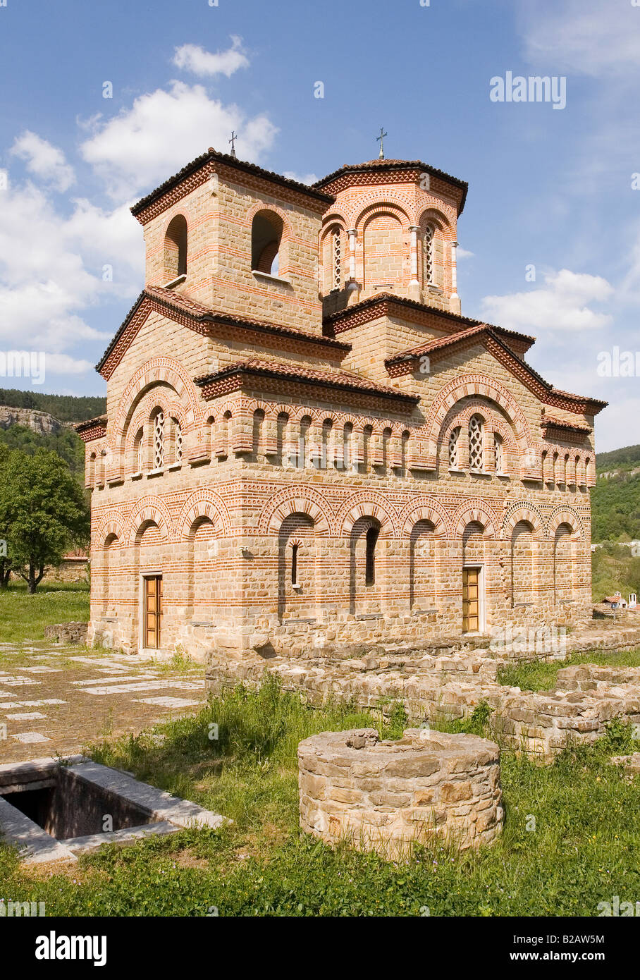 St Dimitar of Solun church in  Assen's Quarter of Veliko Tarnovo,  the medieval capital of Bulgaria Stock Photo