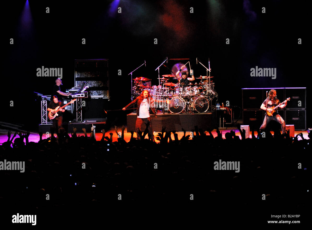 Dream Theater, american, band ,concert, photo Kazimierz Jurewicz Stock Photo