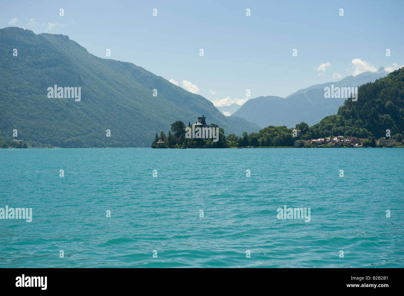lake annecy haute savoie france Stock Photo Alamy