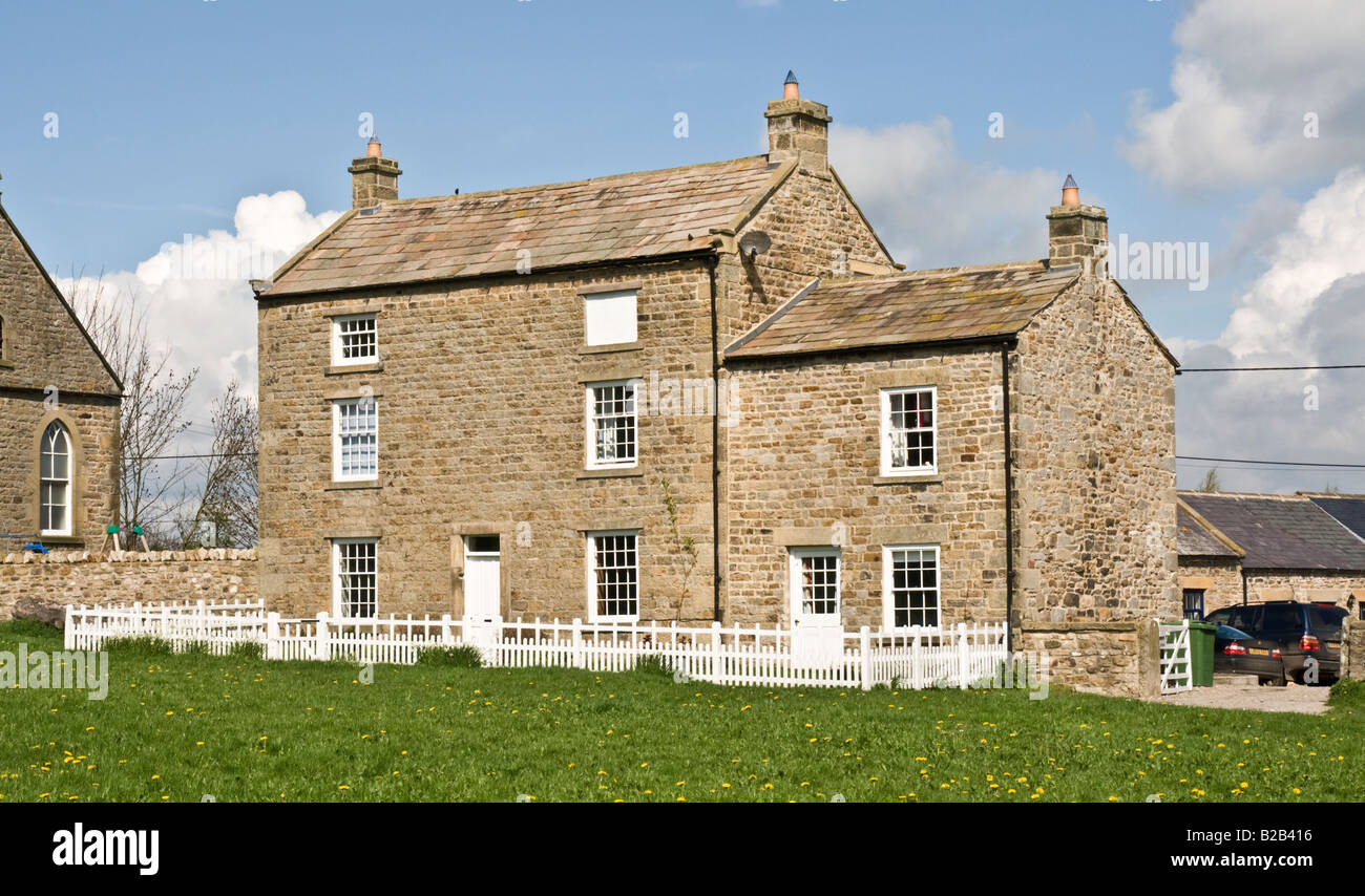 House at East Witon, North Yorkshire Stock Photo