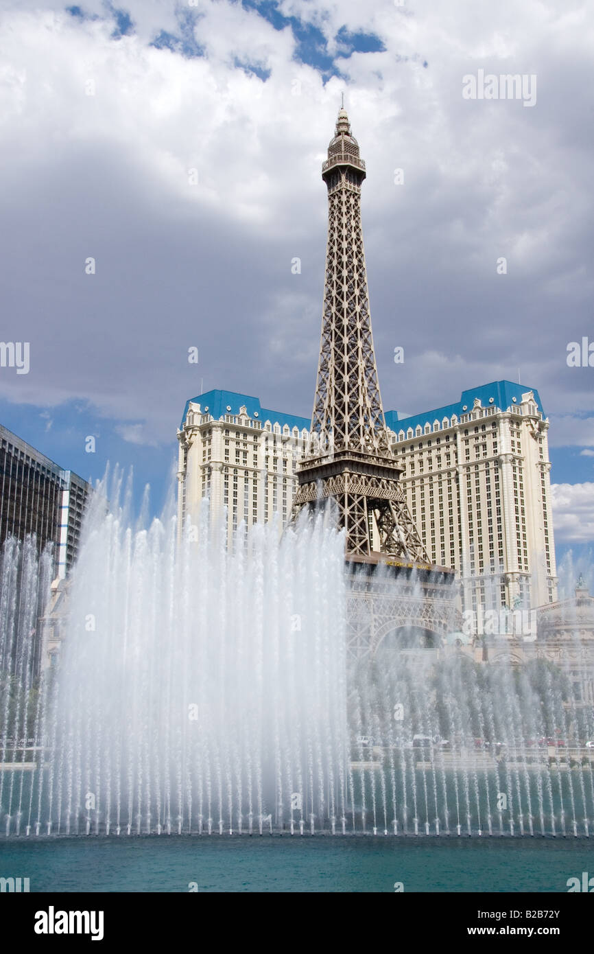 The Fountains show at the Bellagio hotel, Las Vegas Stock Photo Alamy