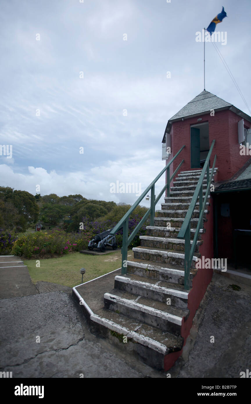 Gun Hill Signal Station, Barbados, 'St. George' Stock Photo