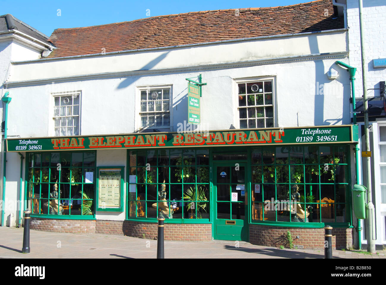 Thai Elephant Restaurant, London Road, Twyford, Berkshire, England, United Kingdom Stock Photo