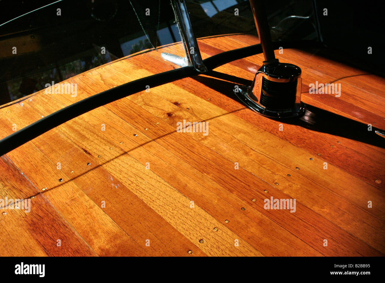 Rich Wood On Speedboat From 1920 S Iowa Great Lakes Maritime